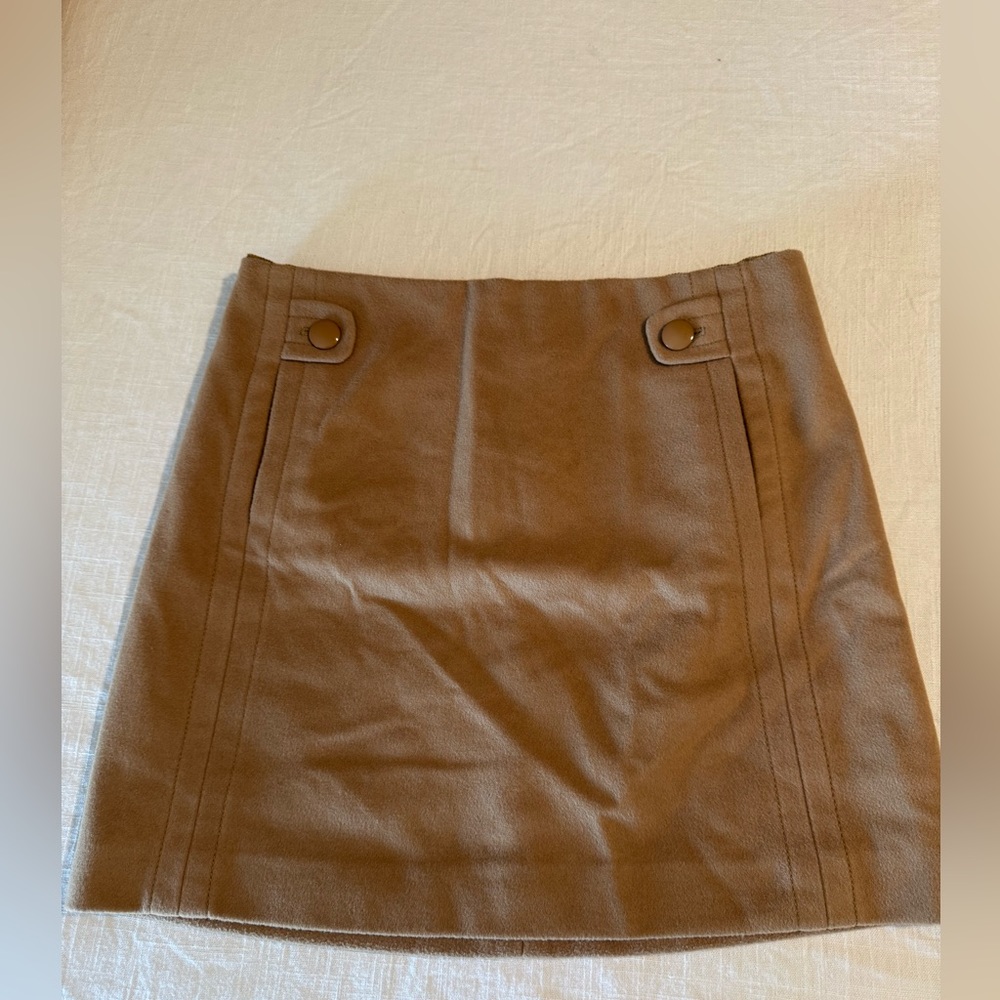 J. Crew mini skirt - wool, cashmere!
